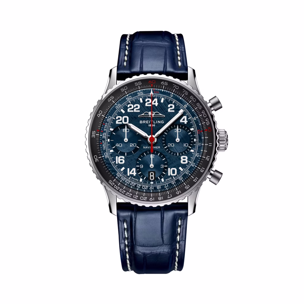 Breitling Navitimer B02 Cosmonaute Artemis II cadran meteorit
