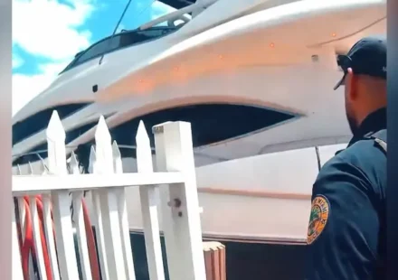 incident yacht Florida Donald Trump 2026
