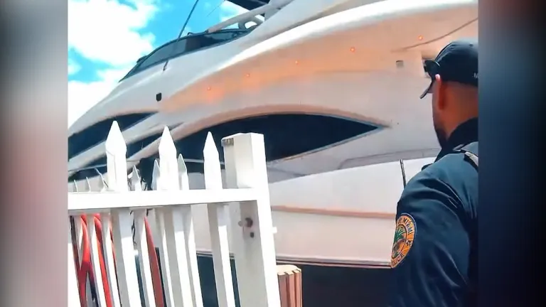 incident yacht Florida Donald Trump 2026